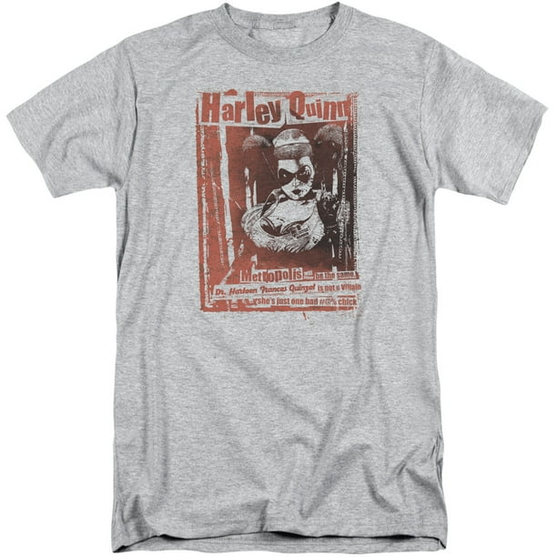 Batman Dr Quinn Adult V-Neck T-Shirt Batman Dr Quinn Adult V-Neck T-Shirt